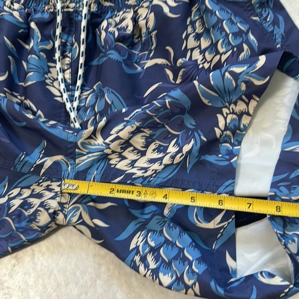 Brooks‎ Brothers Blue Pineapple Swim Trunks